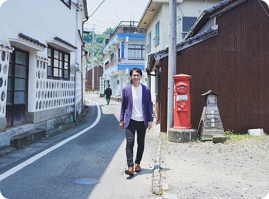 西田代表の写真