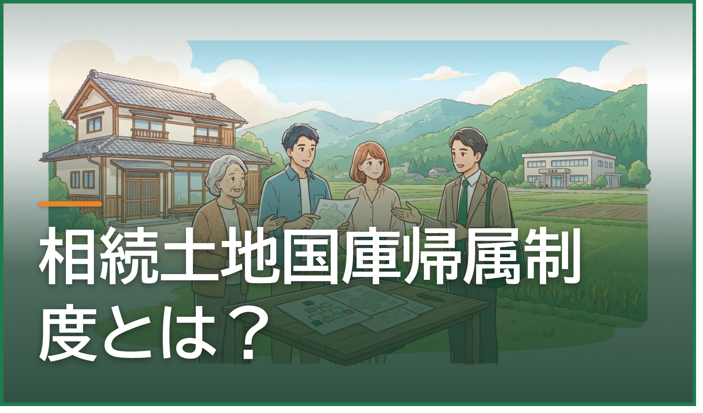 相続土地国庫帰属制度とは?熊本・八代で相続した土地を国に引き取ってもらえる条件・費用・申請の流れ